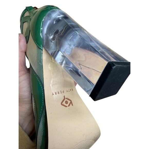 "Katy Perry" The Richie Mesh $ Sign Heel Booties Gr. 8.5M PLZ READ! FINAL SALE - Picture 15 of 15